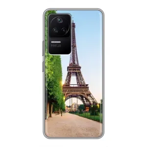 Чохол Ейфелева Вежа Xiaomi POCO F4 (5G) - (AlphaPrint) (Дорога до Парижу)