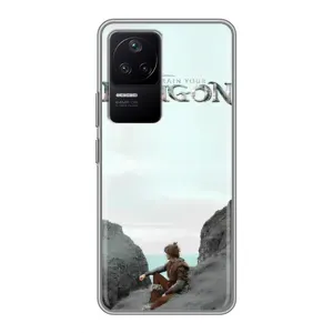 Чохол як приборкати дракона на Xiaomi POCO F4 (5G) (Дракон лого)
