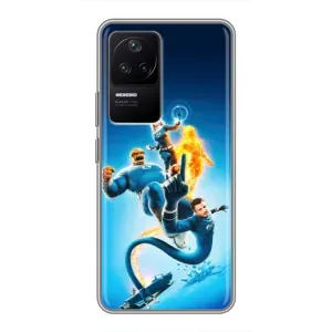 Чохол з принтом Фантастична четвірка для Xiaomi POCO F4 (5G) (Герої Фантастична Четвірка)