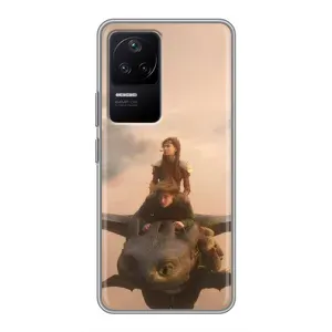 Чохол як приборкати дракона на Xiaomi POCO F4 (5G) (Фільм дракон)
