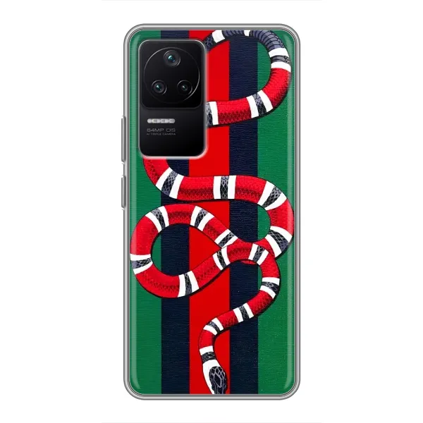 Чохол з принтом «Gucci змія» для Xiaomi POCO F4 (5G) Чохол з принтом «Gucci змія» для Xiaomi POCO F4 (5G)