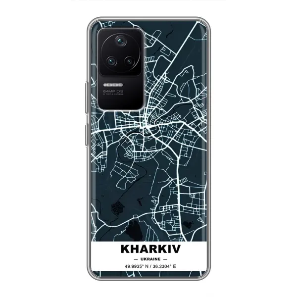 Чохол з принтом «Харків» для Xiaomi POCO F4 (5G) Чохол з принтом «Харків» для Xiaomi POCO F4 (5G)