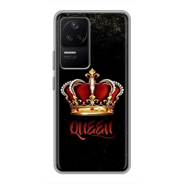Чехол с принтом «Корона короля» для Xiaomi POCO F4 (5G)