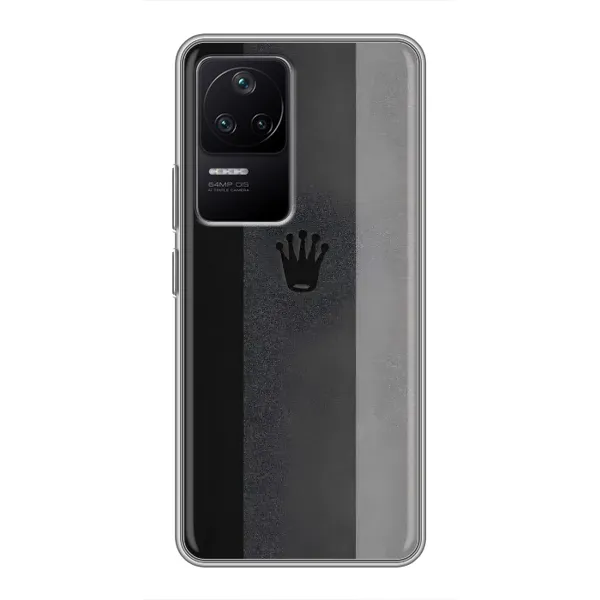 Чехол с принтом «Коронка» для Xiaomi POCO F4 (5G)