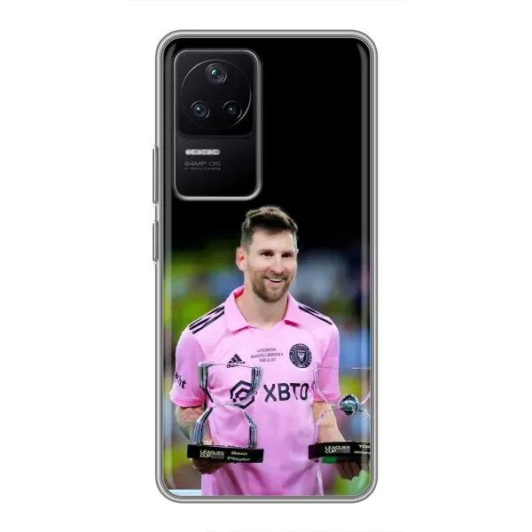 Чохол з принтом «Кубки Мессі» для Xiaomi POCO F4 (5G)