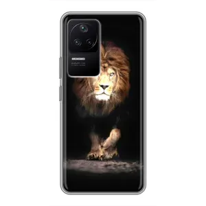 Чехол со Львом для Xiaomi POCO F4 (5G) (VPrint) (Лев)