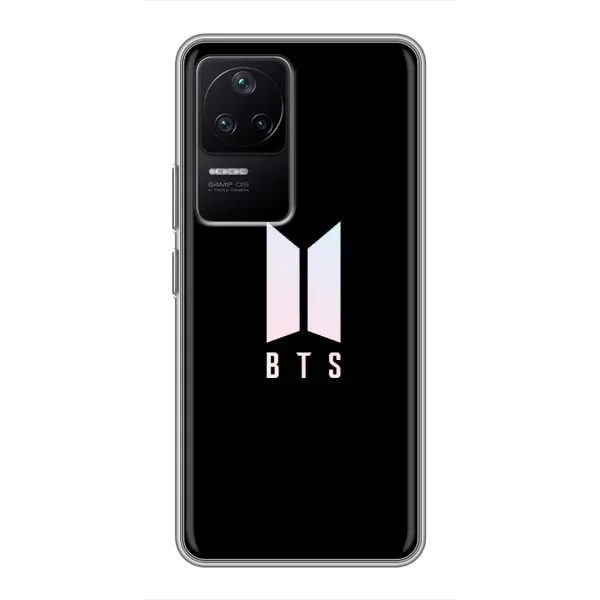 Чохол з принтом «Лого BTS» для Xiaomi POCO F4 (5G) Чохол з принтом «Лого BTS» для Xiaomi POCO F4 (5G)