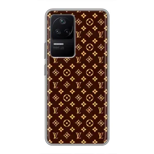 Чехлы Луи Витон для Xiaomi POCO F4 (5G) (AlphaPrint - LOUIS VUITTON) (лого LOUIS VUITTON)