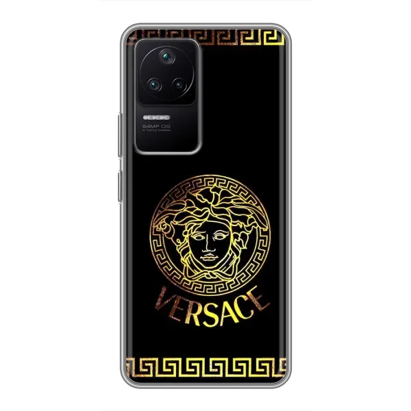 Чехол с принтом «Logo Versace» для Xiaomi POCO F4 (5G)