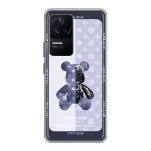 Крутые Чехлы Луи Виттон для Xiaomi POCO F4 (5G) (AlphaPrint) (Медвежонок LV)