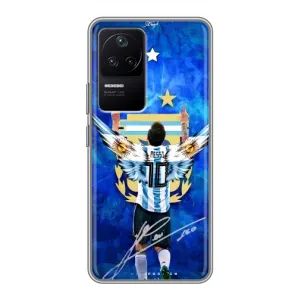 Чохли для Xiaomi POCO F4 (5G) (Leo чемпіон) (AlphaPrint) (Мессі збірна)