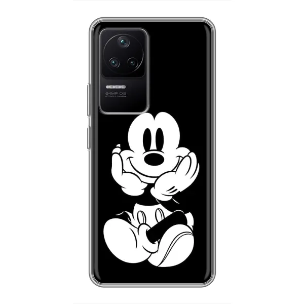 Чехол с принтом «Микки на черном» для Xiaomi POCO F4 (5G) Чехол с принтом «Микки на черном» для Xiaomi POCO F4 (5G)