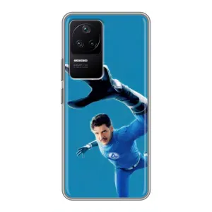 Чохол з принтом Фантастична четвірка для Xiaomi POCO F4 (5G) (Містер Фантастік супергерой)
