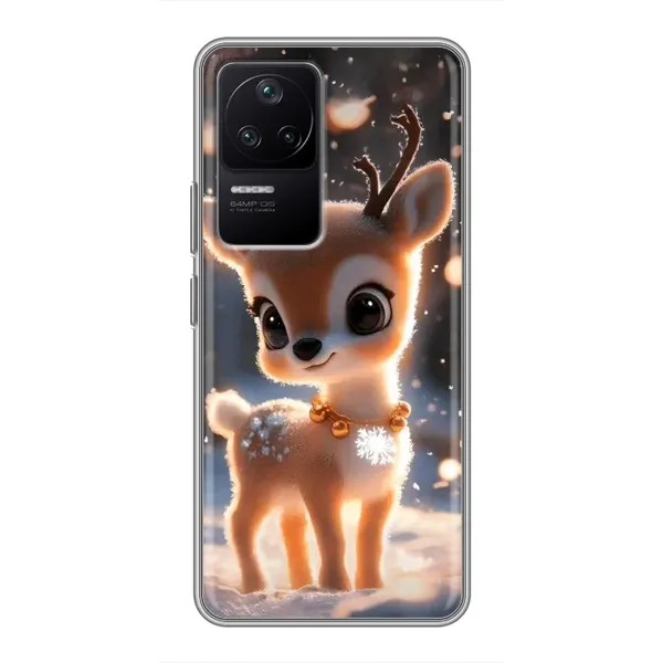 Чохол з принтом «Оленятко» для Xiaomi POCO F4 (5G) Чохол з принтом «Оленятко» для Xiaomi POCO F4 (5G)