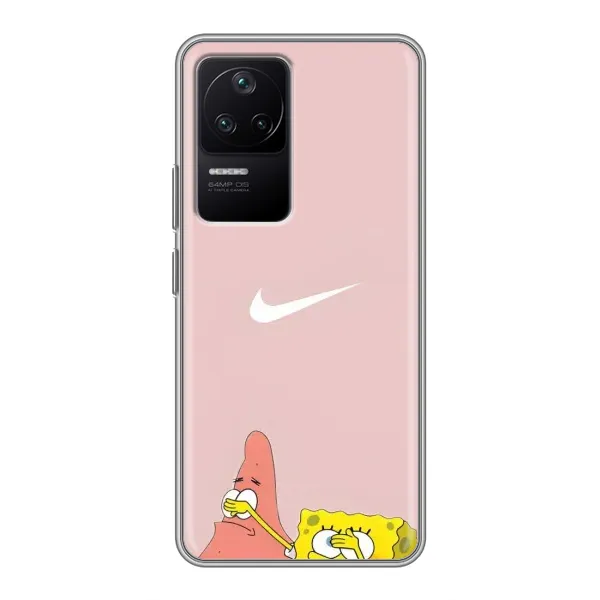 Чехол с принтом «Патрик и Губка» для Xiaomi POCO F4 (5G) Чехол с принтом «Патрик и Губка» для Xiaomi POCO F4 (5G)