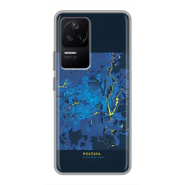 Чохол з принтом «Полтава» для Xiaomi POCO F4 (5G) Чохол з принтом «Полтава» для Xiaomi POCO F4 (5G)