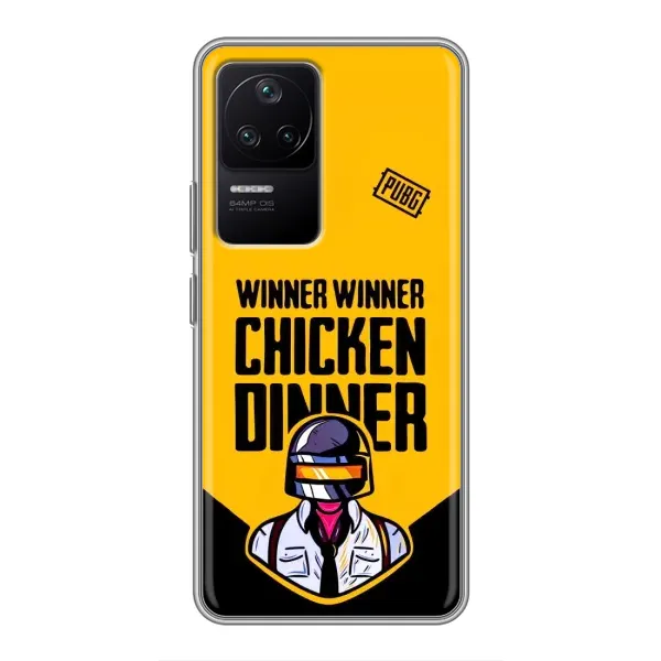 Чохол з принтом «Pubg шолом» для Xiaomi POCO F4 (5G) Чохол з принтом «Pubg шолом» для Xiaomi POCO F4 (5G)