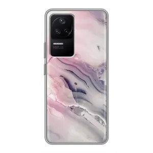 Мраморний чехол на Xiaomi POCO F4 (5G) (VPrint) (Пурпурний Мрамор)