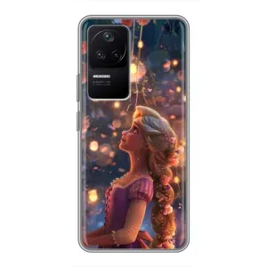 Чохол Рапунцель для Xiaomi POCO F4 (5G) (Рапунцель ліхтарики)