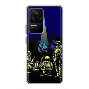 Різдвяні, Святкові Чохли для Ксяомі ПОКО Ф4 (5G) (Різдво в Україні)