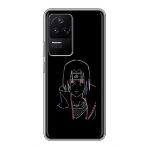 Чохли на тему: Ітачи Учіха для Xiaomi POCO F4 (5G) (AlphaPrint) (силует Ітачі)