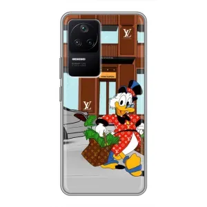 Чехлы для Xiaomi POCO F4 (5G) - Скрудж МакДак Louis Vuitton (PREMIUMPrint) (Скрудж ЛВ)