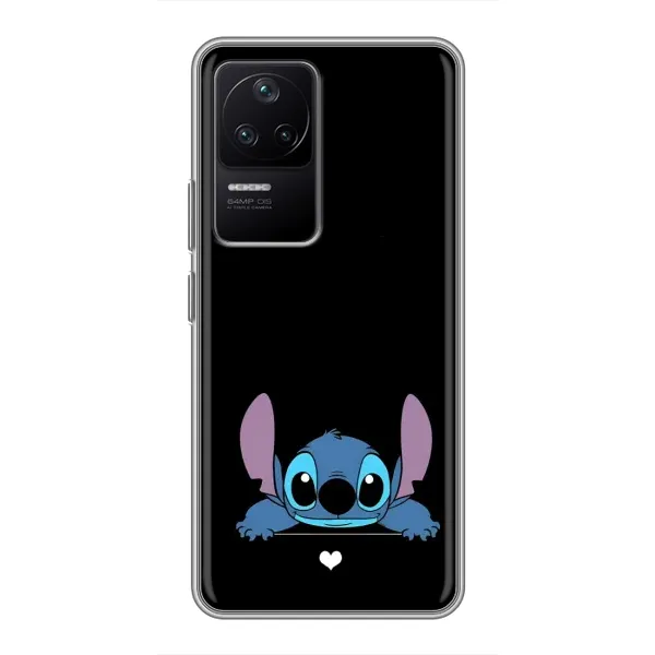 Чехол с принтом «Стич на черном» для Xiaomi POCO F4 (5G) Чехол с принтом «Стич на черном» для Xiaomi POCO F4 (5G)