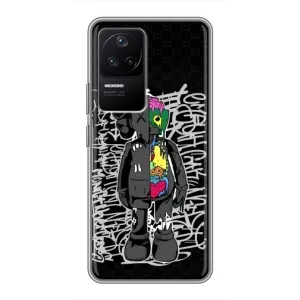 Чохли для Xiaomi POCO F4 (5G) - Bearbrick Louis Vuitton (PREMIUMPrint) (Стиль Bearbrick)