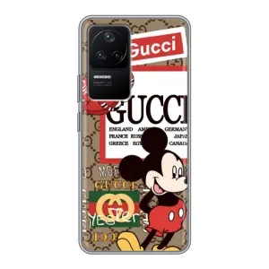 Чехол Disney Mouse Xiaomi POCO F4 (5G) (PREMIUMPrint) (Стильный Микки)