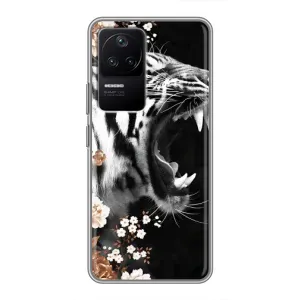 Чохли з картинкою животних Xiaomi POCO F4 (5G) (Стильний ТИГР)
