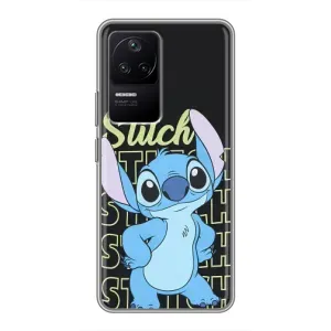 Чохол з принтом Стіч на Xiaomi POCO F4 (5G) (Stitch 626)