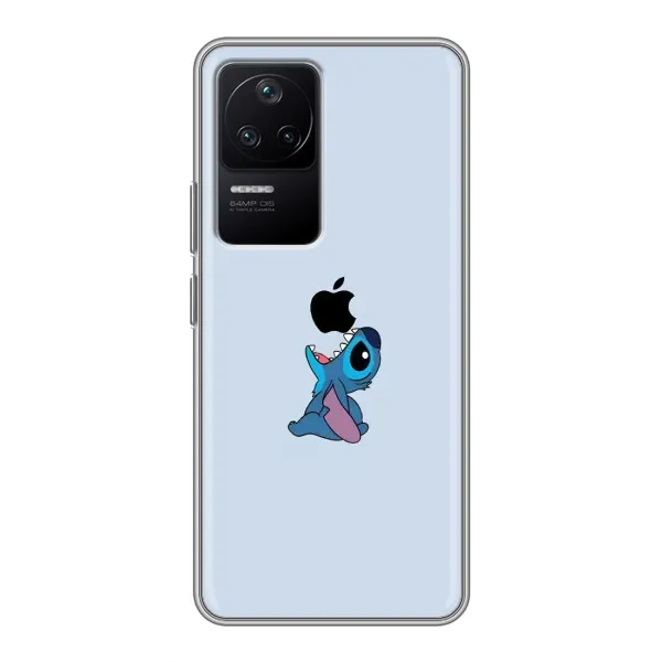 Чехол с принтом «Stitch apple» для Xiaomi POCO F4 (5G) Чехол с принтом «Stitch apple» для Xiaomi POCO F4 (5G)