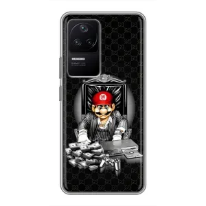 Чохли з крутими принтами для Xiaomi POCO F4 (5G) - (PREMIUMPrint) (Супер Маріо)