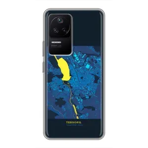 Чохли для Ксяомі ПОКО Ф4 (5G) Міста України (Тернопіль)