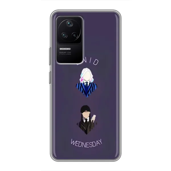Чохол з принтом «Венздей і подруга» для Xiaomi POCO F4 (5G) Чохол з принтом «Венздей і подруга» для Xiaomi POCO F4 (5G)