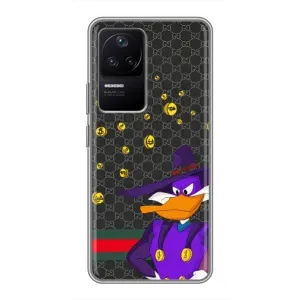 Бренднові Чохли для Xiaomi POCO F4 (5G) - (PREMIUMPrint) (Утка Гуччі)