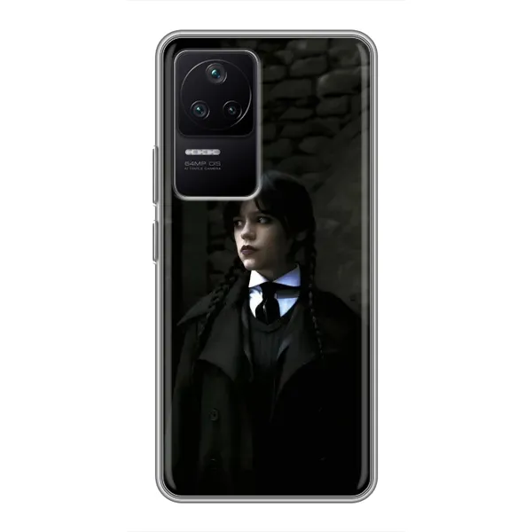 Чехол с принтом «Темный стиль Уэнздей» для Xiaomi POCO F4 (5G)