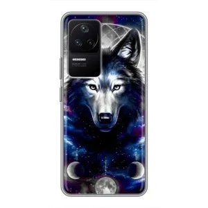 Защитные чехлы для Поко Ф4 (5G) (AlphaPrint) (ХИТ продаж) ВОЛК (Волк)