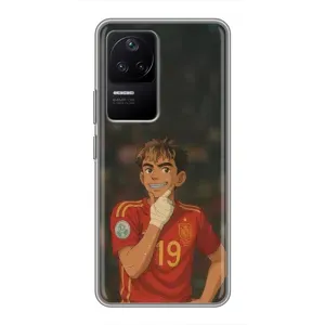 Чохол з футболістом Ламін Ямаль Xiaomi POCO F4 (5G) (Ямаль аніме)