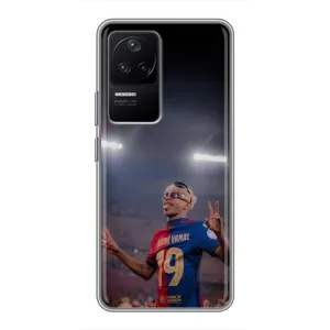 Чохол з футболістом Ламін Ямаль Xiaomi POCO F4 (5G) (Ямаль на стадіоні)