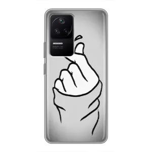 Чохол з принтом «Значок Love» для Xiaomi POCO F4 (5G)