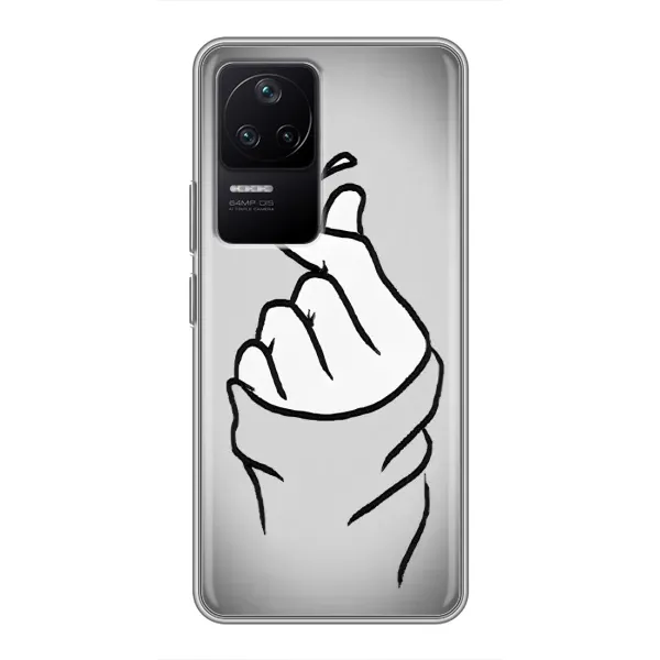 Чохол з принтом «Значок Love» для Xiaomi POCO F4 (5G) Чохол з принтом «Значок Love» для Xiaomi POCO F4 (5G)