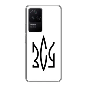 Чехлы для Xiaomi POCO F4 (5G)  Укр. Символика (AlphaPrint) (ЗСУ герб)