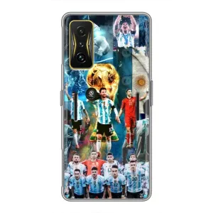 Чохли Мессі для Xiaomi POCO F4 GT (AlphaPrint) (Аргентина Мессі)