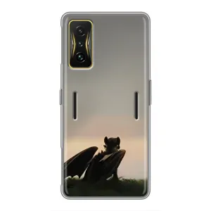 Чехол как приручить дракона на Xiaomi POCO F4 GT (Беззубик)