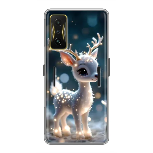 Чехол с принтом «Блестящий олененок» для Xiaomi POCO F4 GT