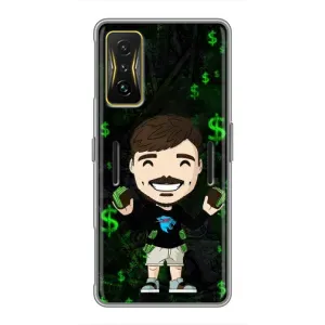 Чехлы Мистер Бист для Поко Ф4 GT (Блогер Beast)