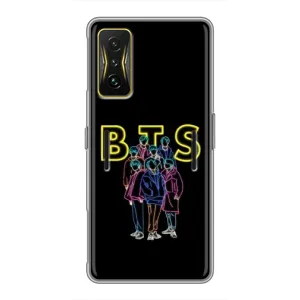 Чехлы BTS для Xiaomi POCO F4 GT (AlphaPrint) (BTS стайл)