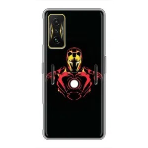 Чехлы с героями Марвел Xiaomi POCO F4 GT (VPrint) (Человек железный)