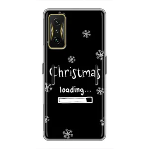 Рождественские, Праздничные Чехлы для Поко Ф4 GT (Christmas loading)